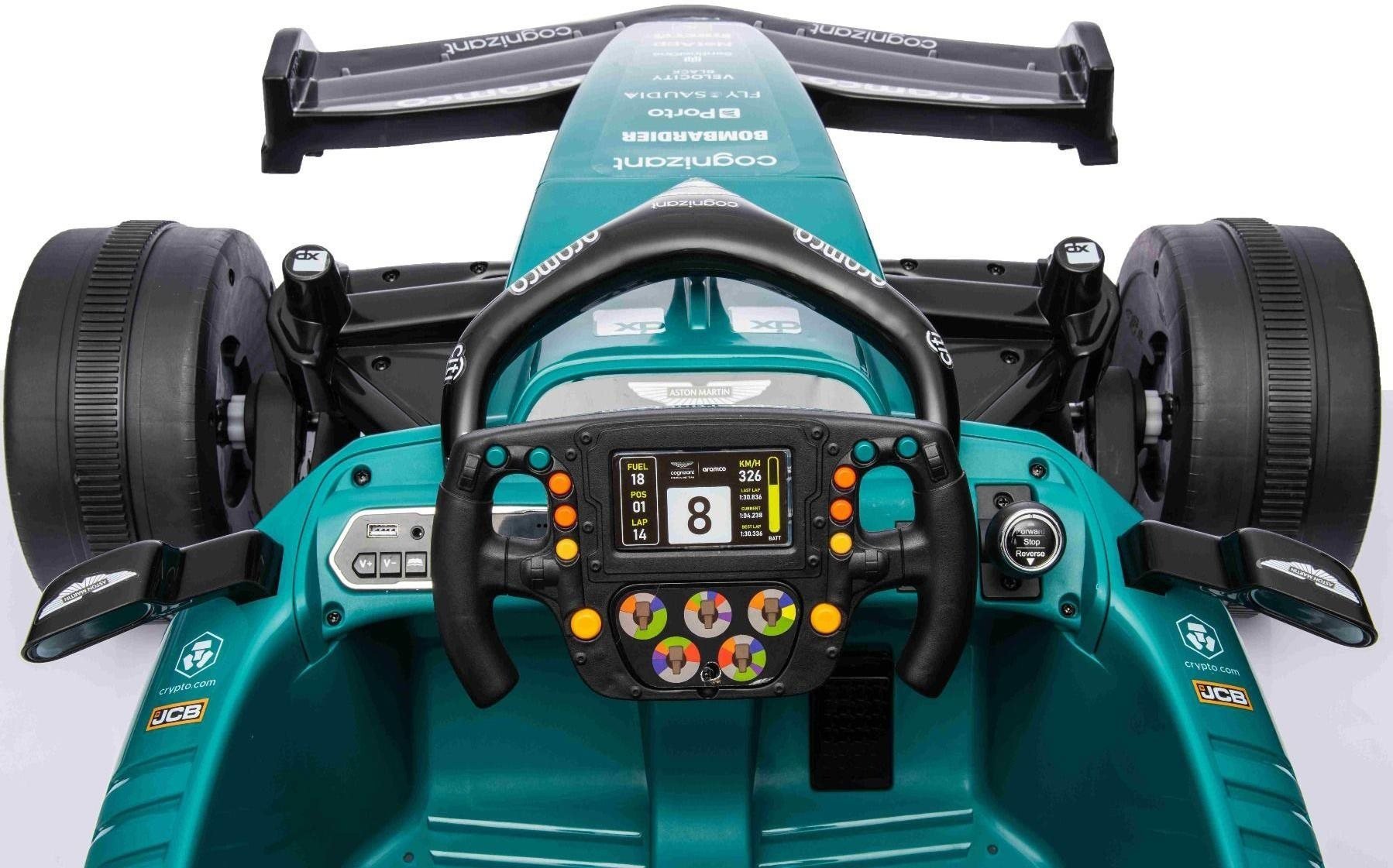 Aston Martin Aramco F1 zöld