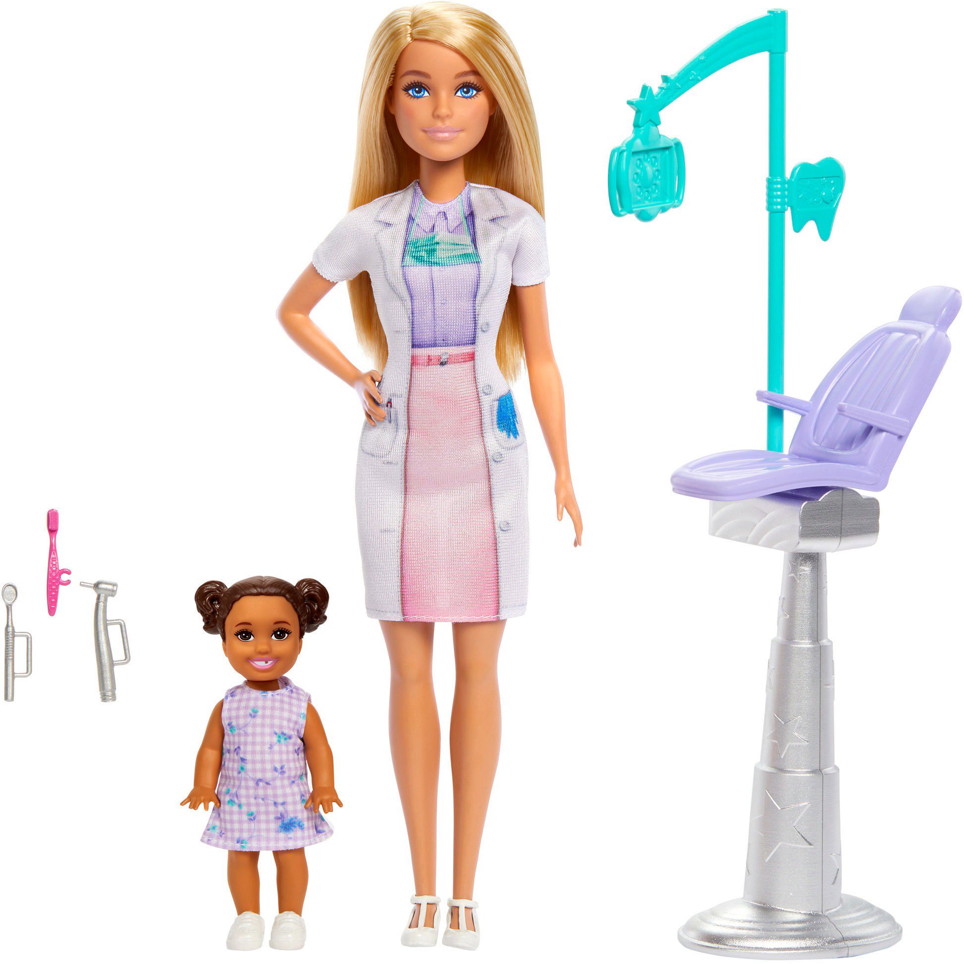Barbie Profession játékkészlet fogorvos babával és kiegészítőkkel