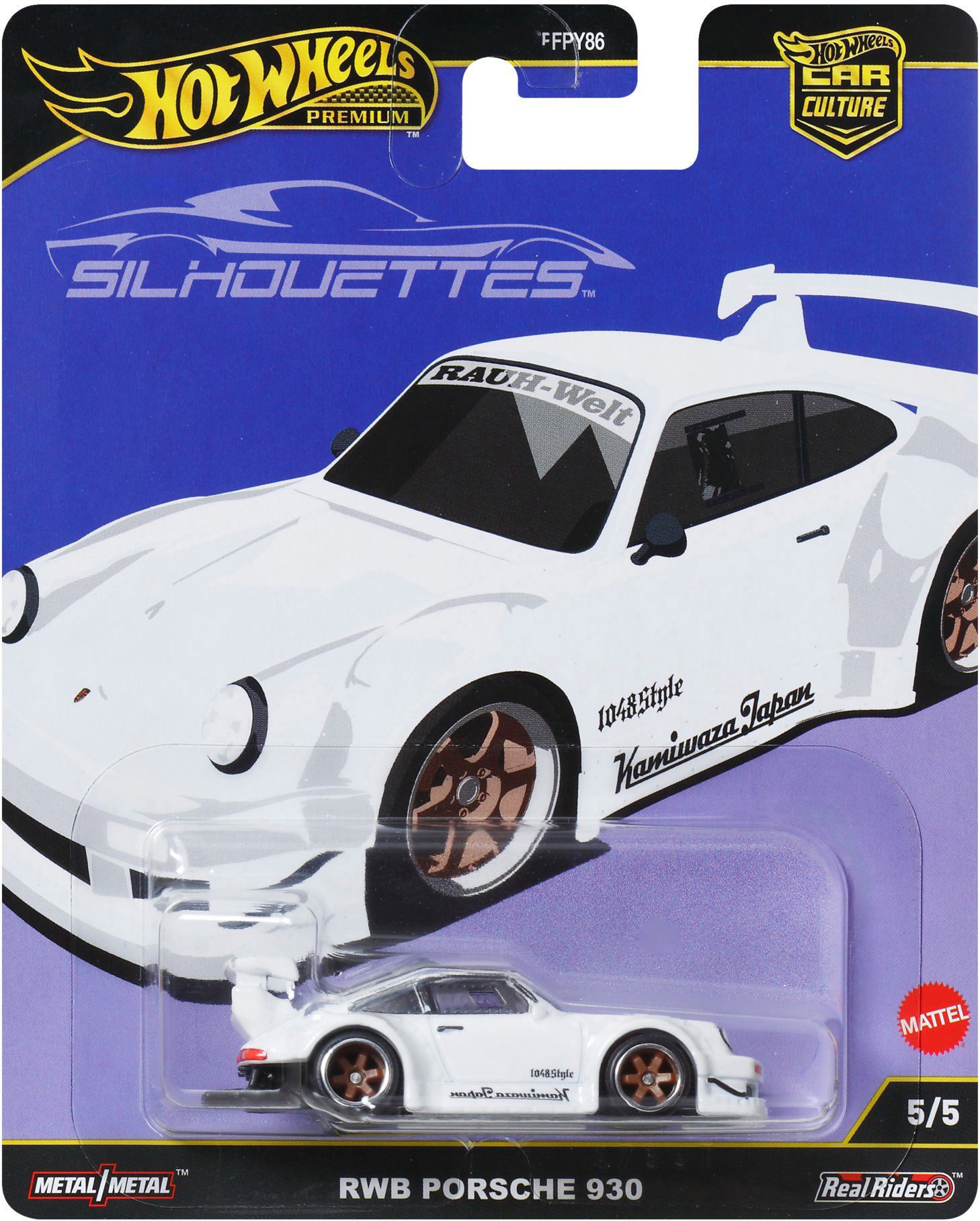 Hot Wheels Premium Culture Car, Porsche 930 RWB