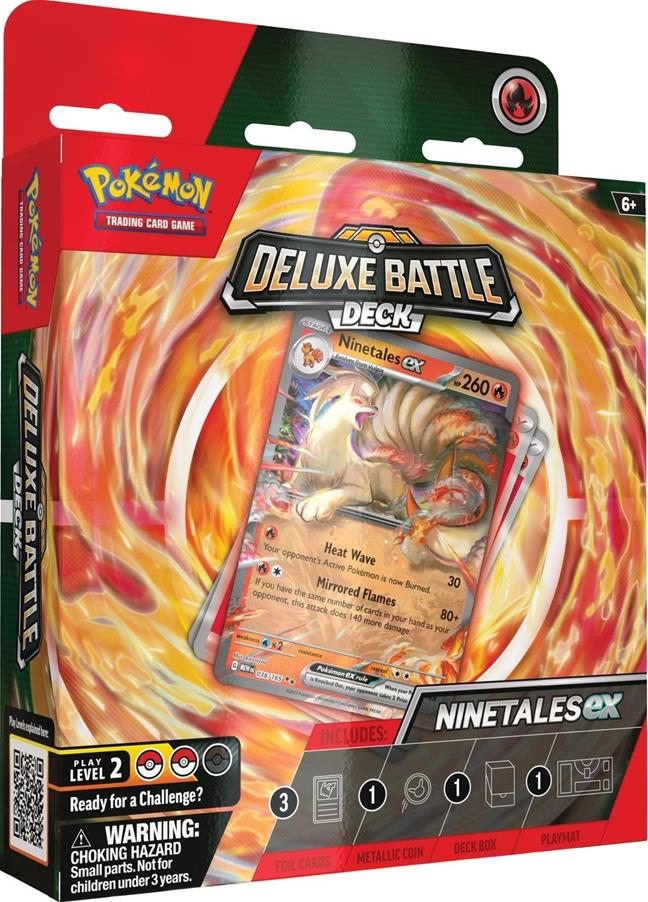 Pokemon kártyák Pokemon TCG: Deluxe Battle Deck - Ninetales ex