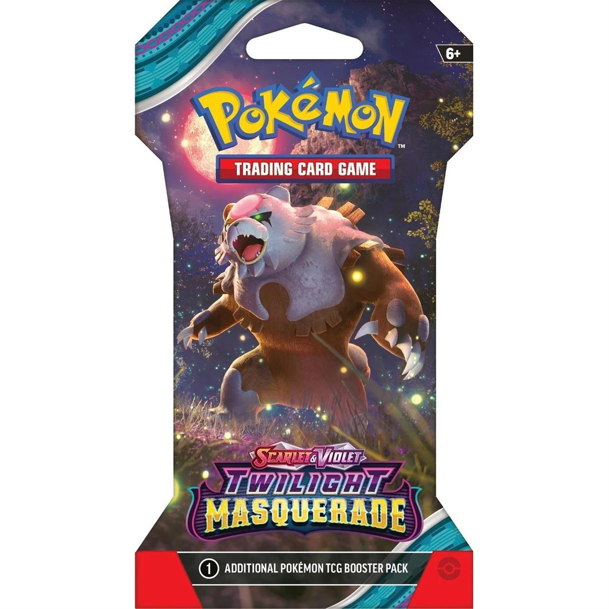 Pokémon kártyák Pokémon TCG: SV06 Twilight Masquerade - 1 Blister Booster