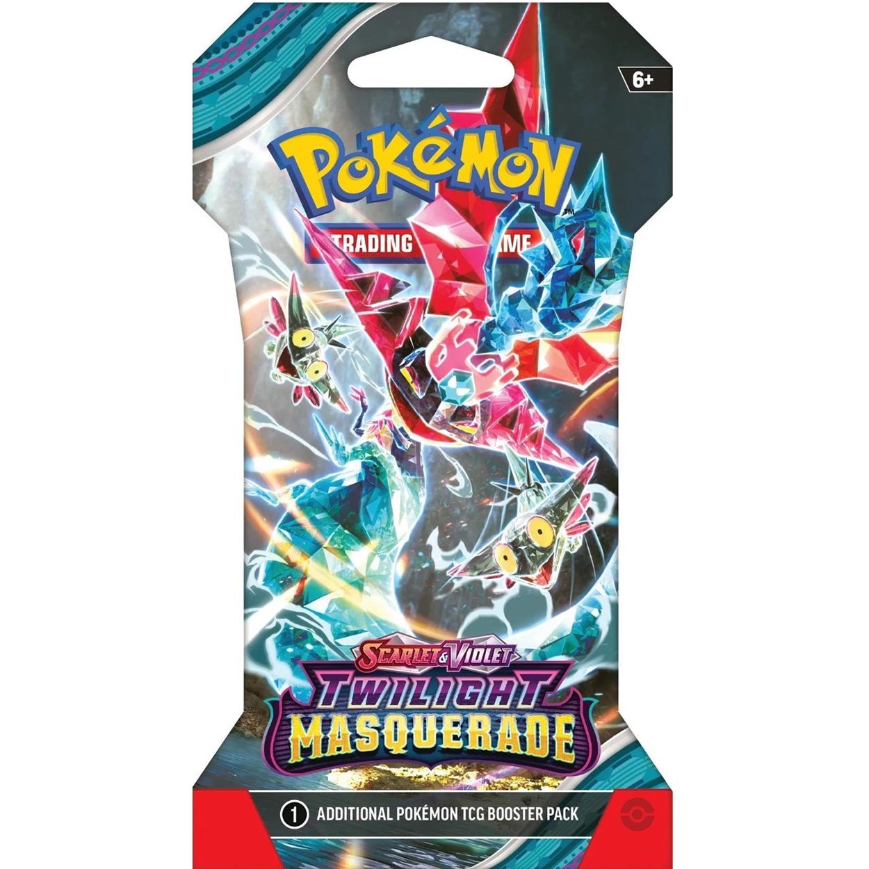 Pokémon kártyák Pokémon TCG: SV06 Twilight Masquerade - 1 Blister Booster