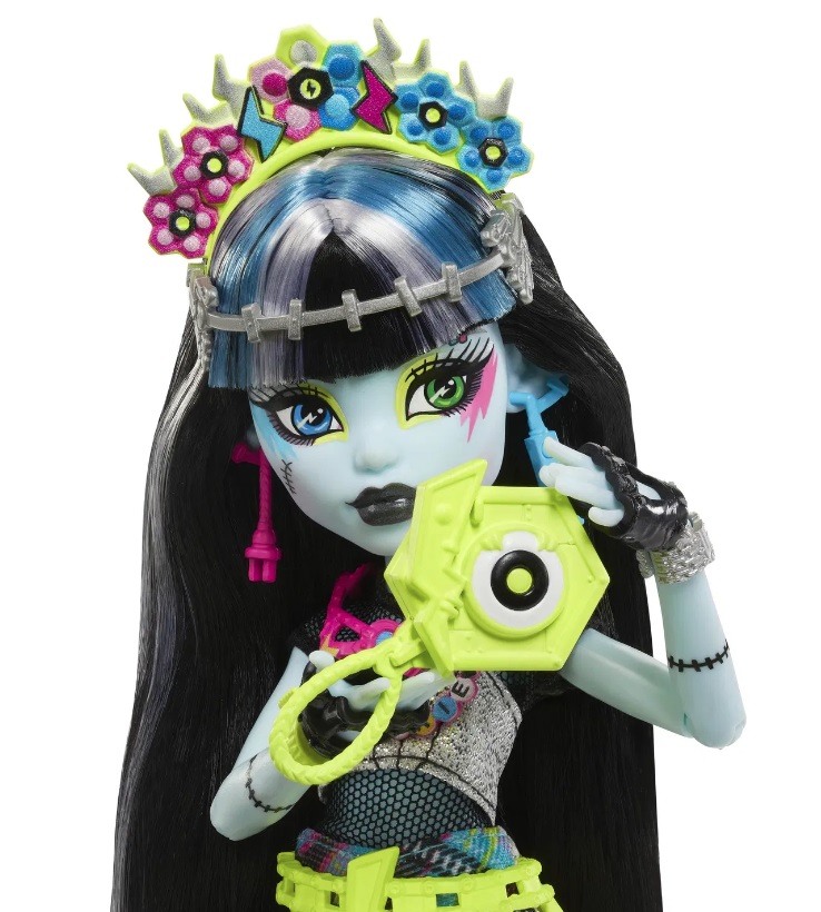 Monster High Monster Fest Frankie baba, zenekari poszter és kiegészítők