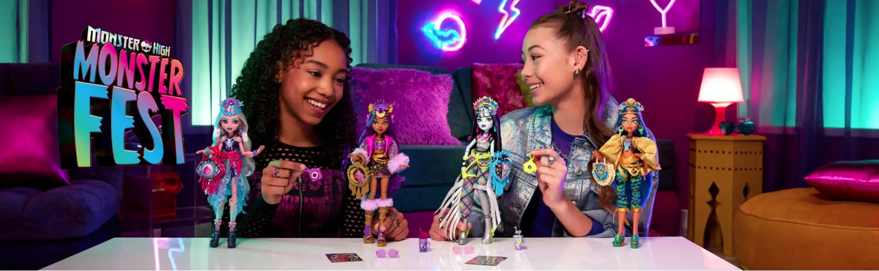 Monster High Monster Fest Frankie baba, zenekari poszter és kiegészítők