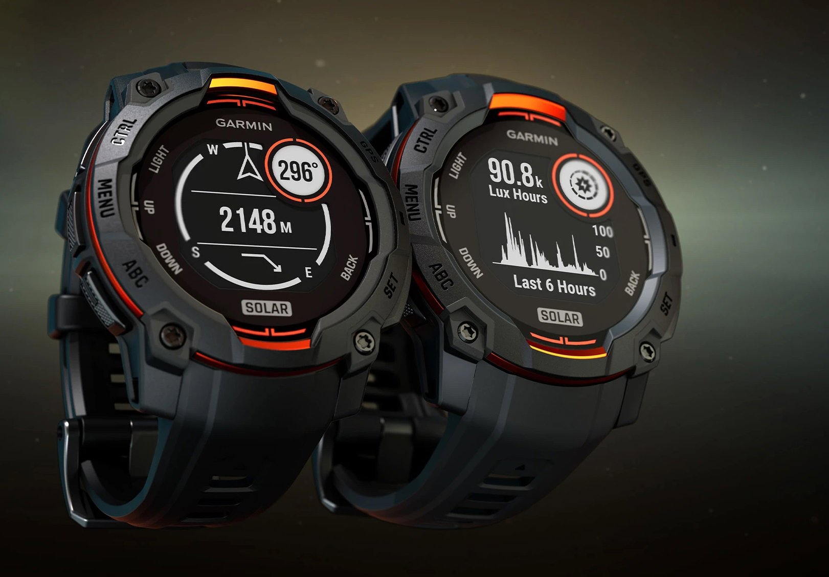 Garmin Instinct 3 Solar okosóra