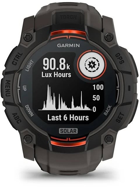 Garmin Instinct 3 Solar okosóra