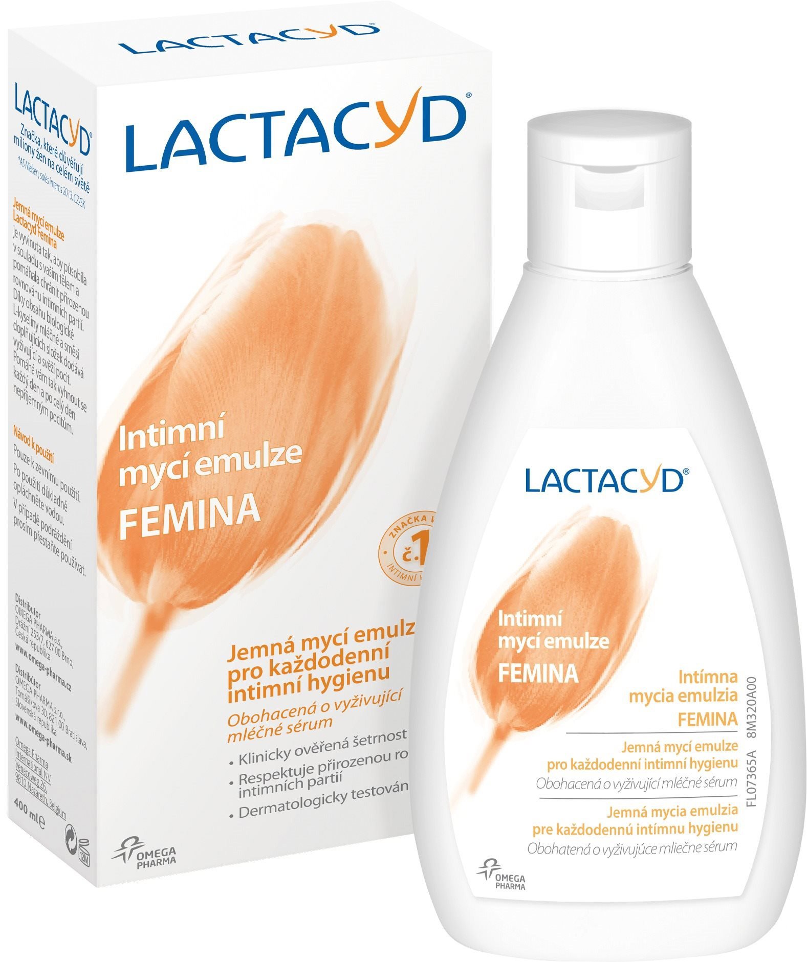 LACTACYD Femina intim mosakodó emulzió 400 ml
