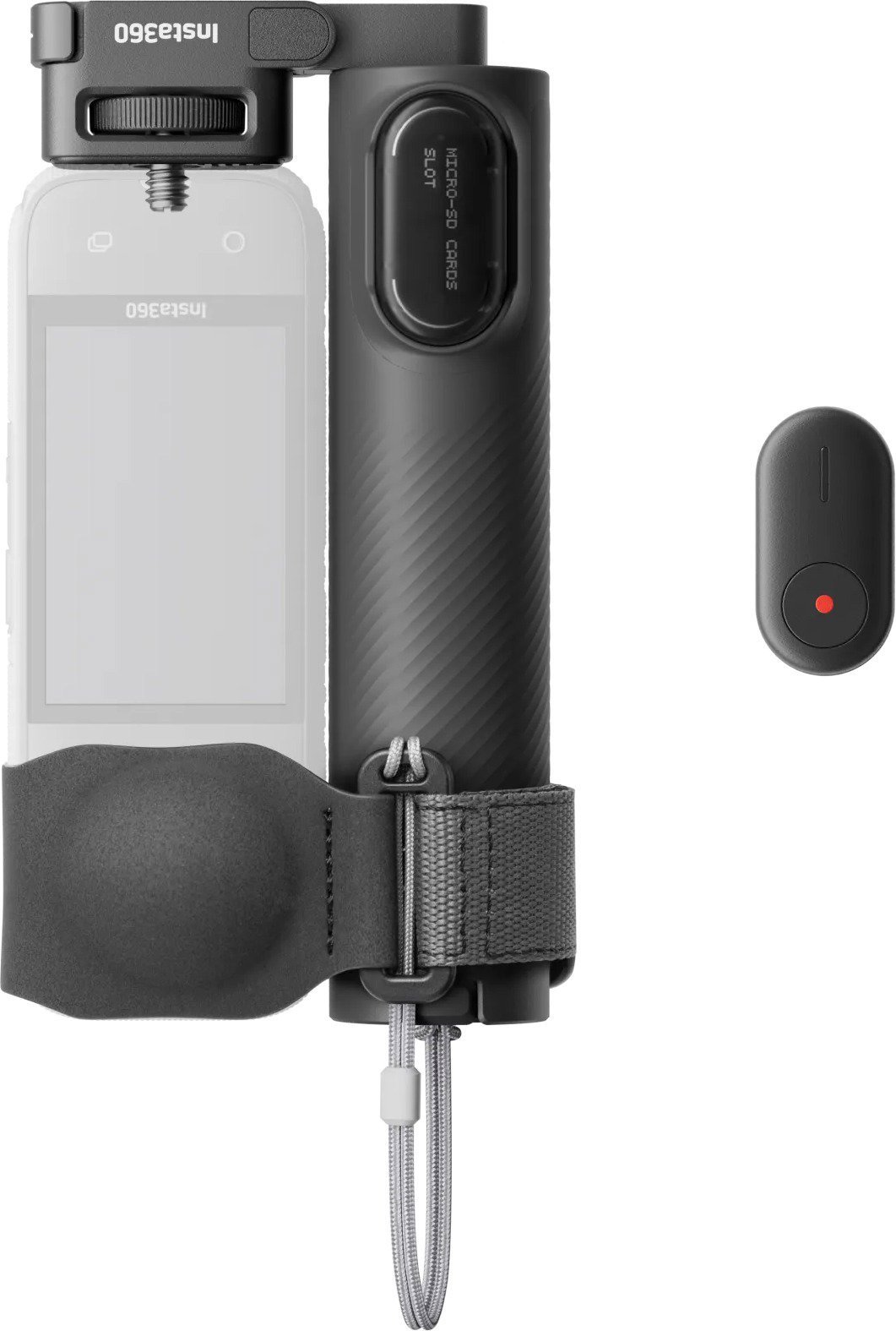 Insta360 2in1 Selfie Stick Remote Kit (1/4“ Mount) összecsukható szelfibot