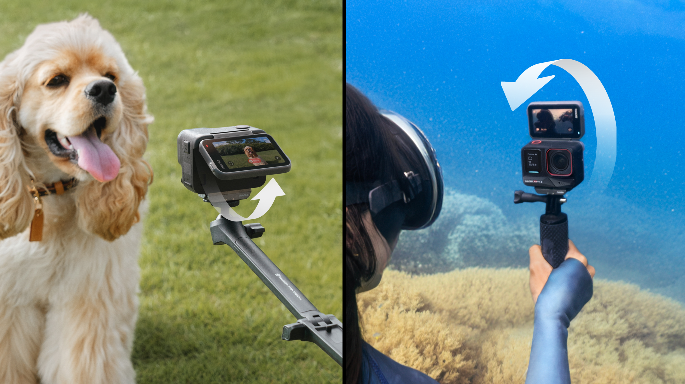Insta360 Ace Pro 2 Dual Battery Bundle kültéri kamera