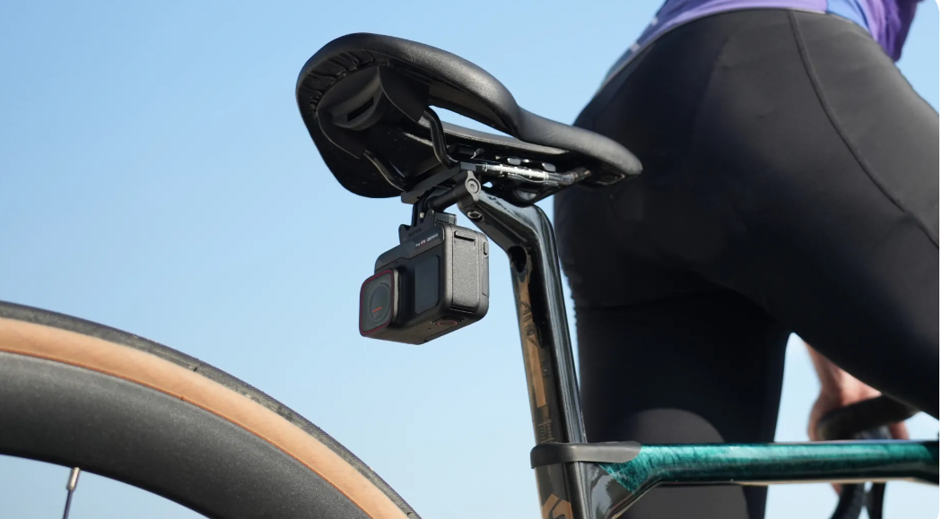 Bike Seat Rail Mount Insta360 kameratartó