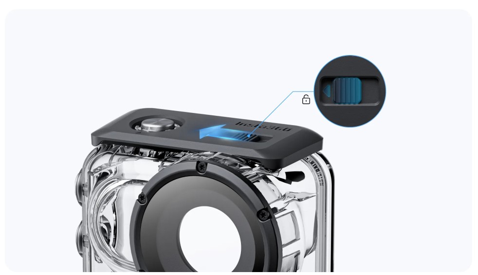 Insta360 GO 3/GO 3S Dive Case vízálló tok