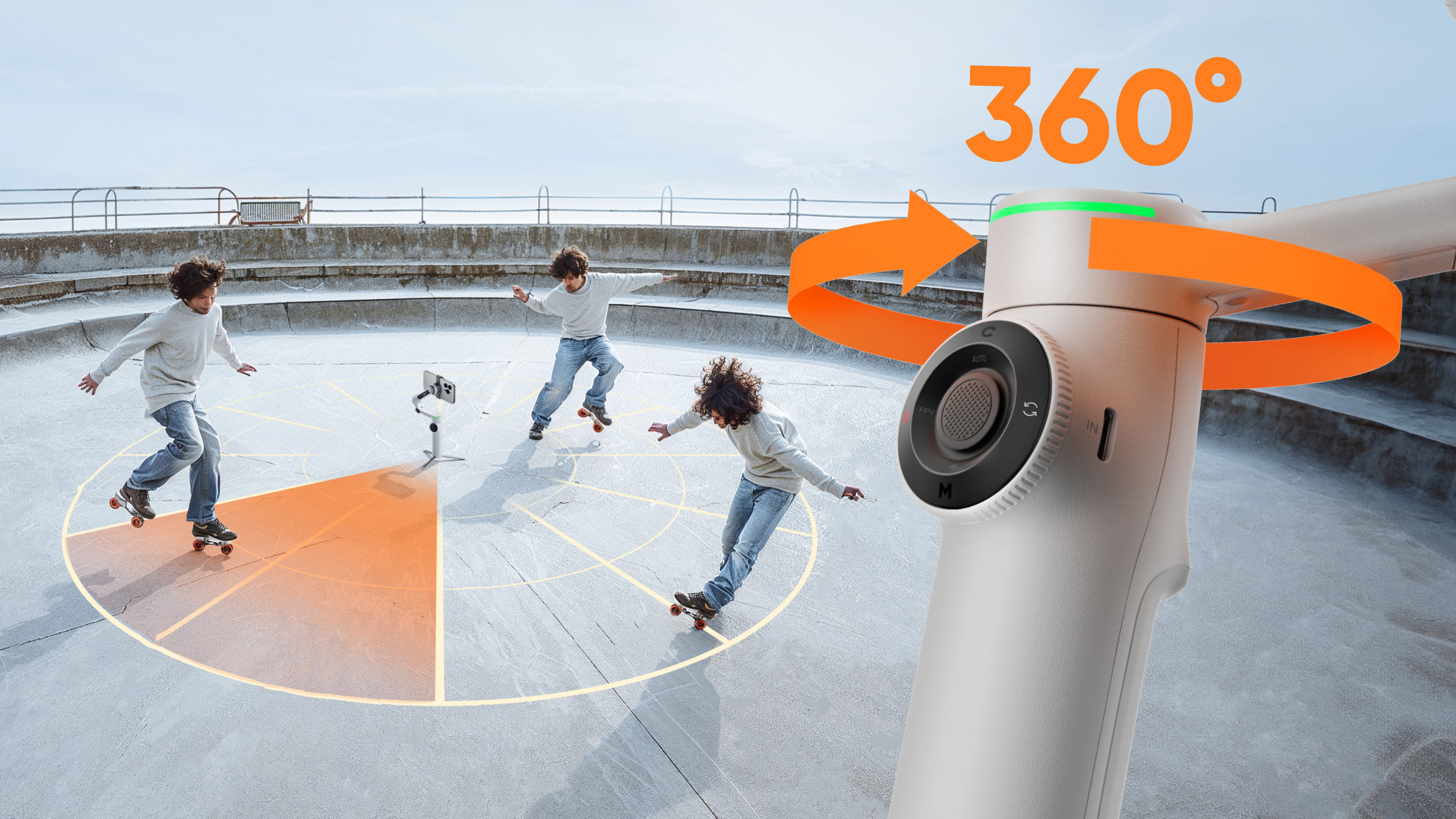 Insta360 Flow 2 Pro Standard Bundle / Stone Gray stabilizátor