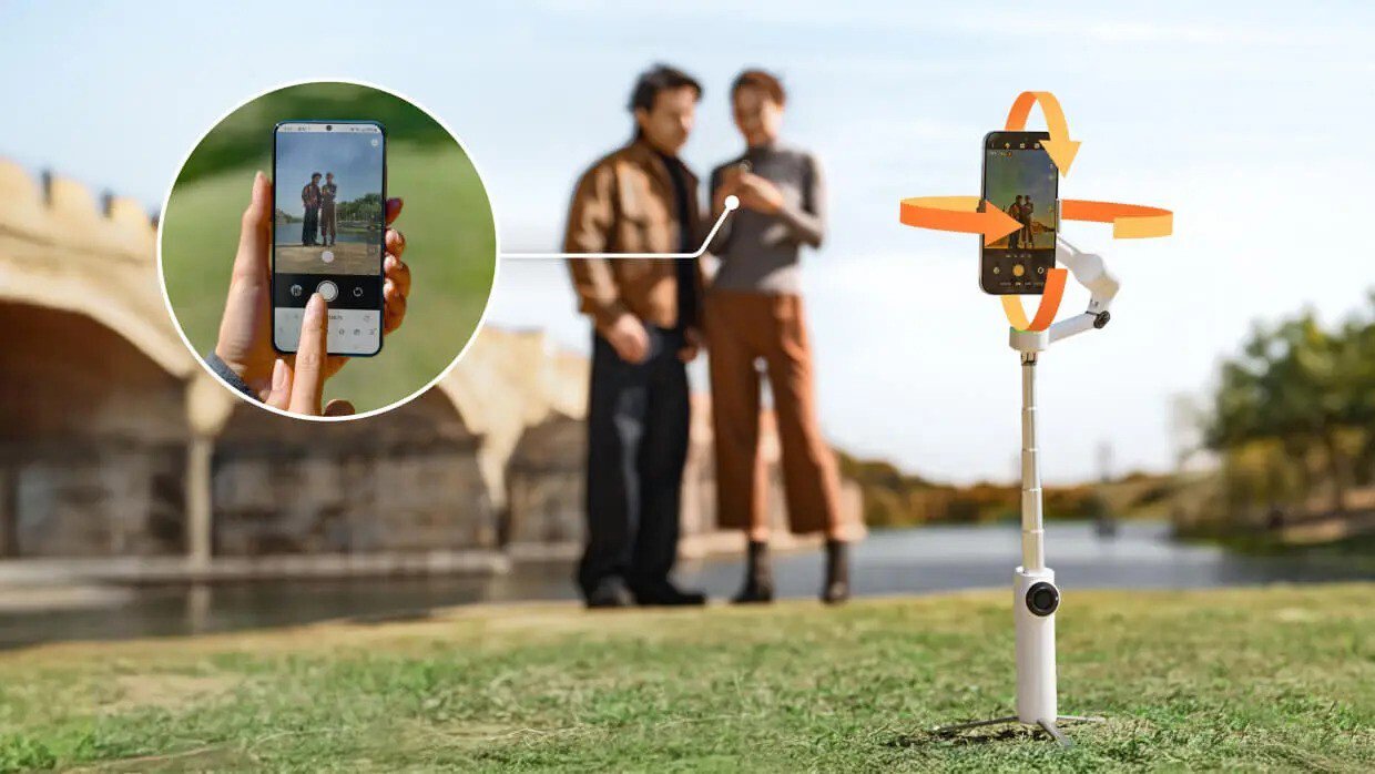 Insta360 Flow 2 Pro Creator Bundle / Stone Grey stabilizátor