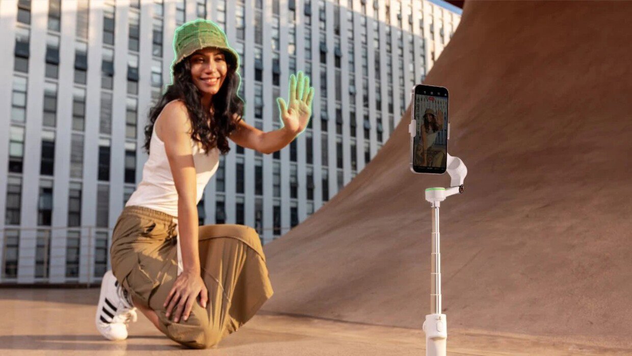 Insta360 Flow 2 Pro Creator Bundle / Stone Grey stabilizátor