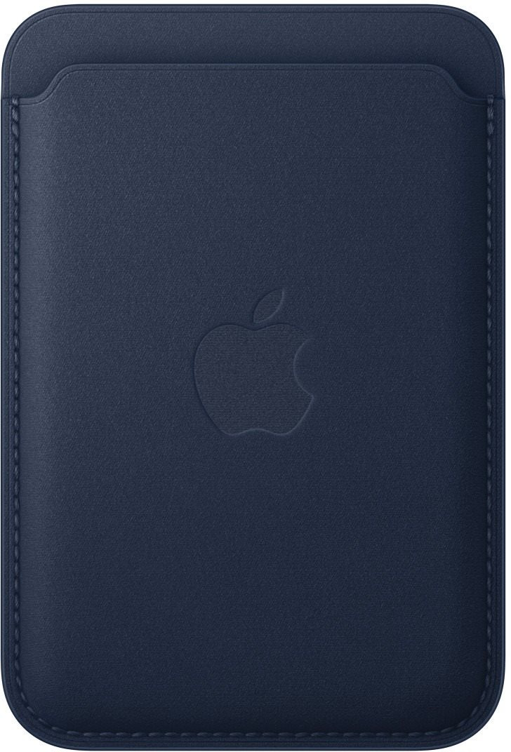 Apple FineWoven MagSafe pénztárca iPhone-hoz sötétkék