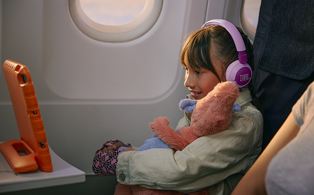 JBL JR320BT vezeték nélküli fejhallgató kék
