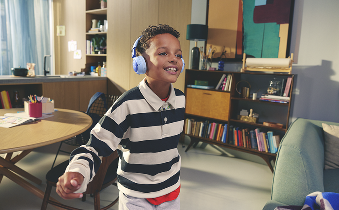 JBL JR320BT vezeték nélküli fejhallgató kék
