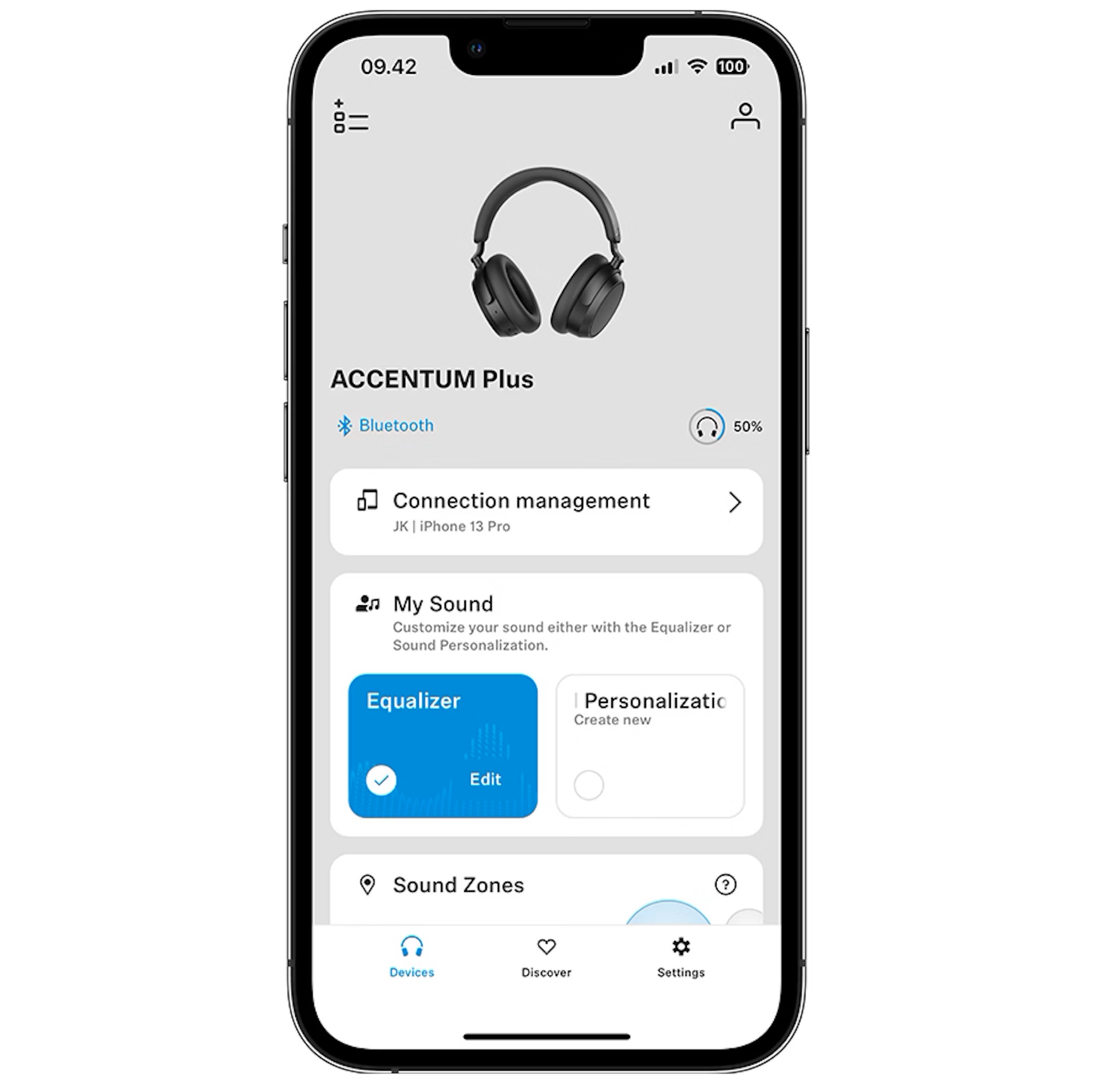 Sennheiser ACCENTUM Plus Wireless vezeték nélküli fejhallgató