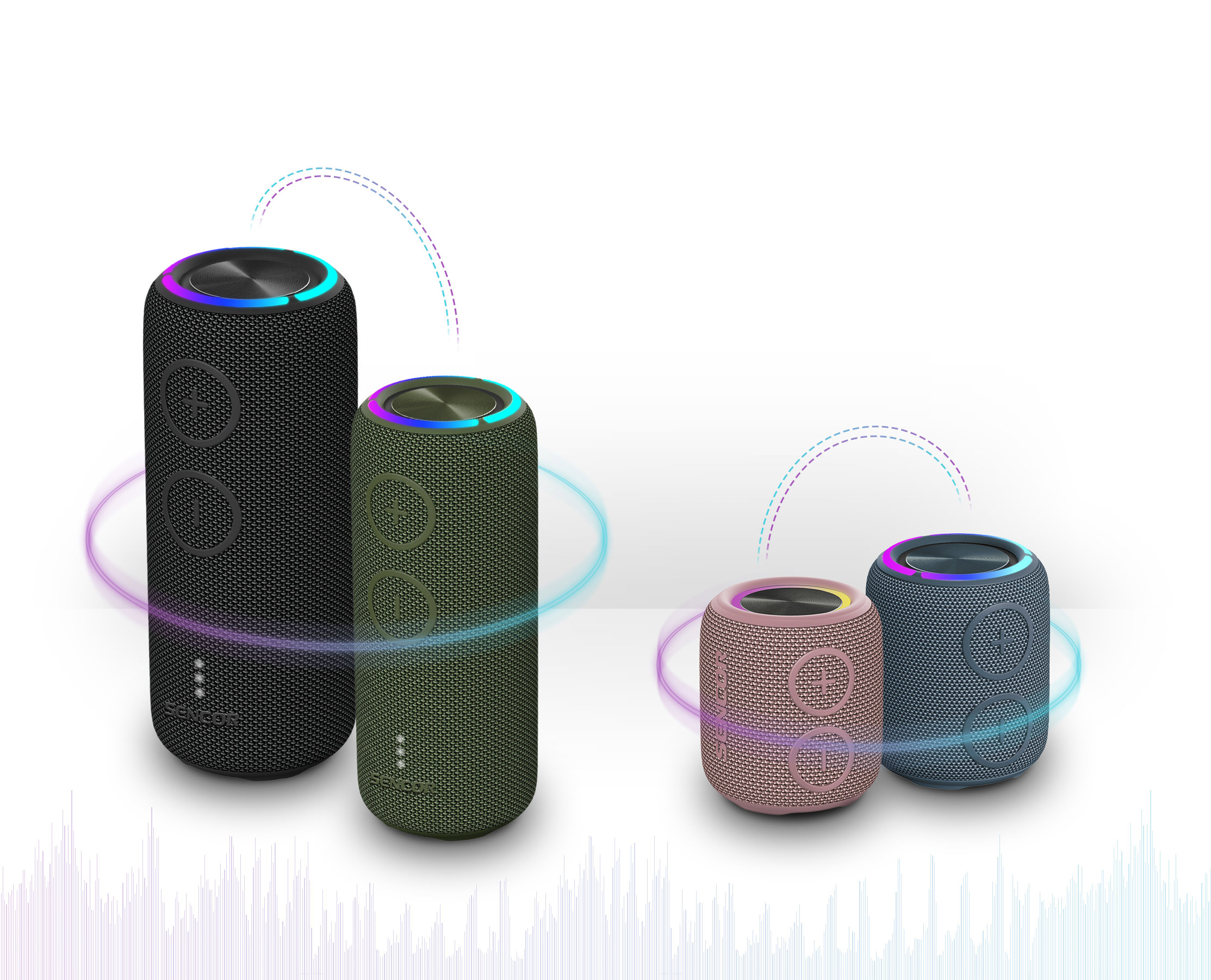 Sencor SIRIUS 2 MICRO BLACK Bluetooth hangszóró