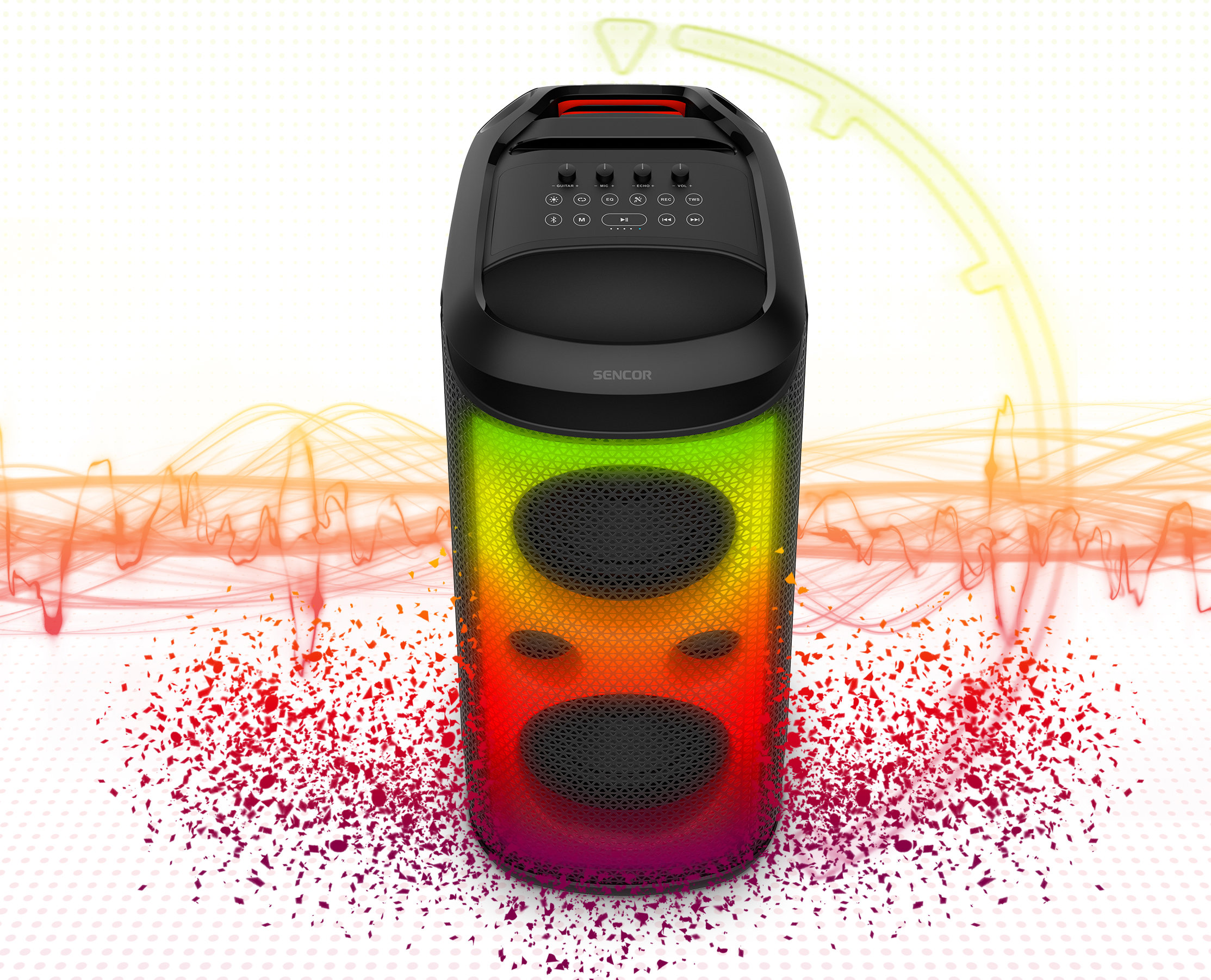 Bluetooth hangszóró Sencor PARTYCON BOOST