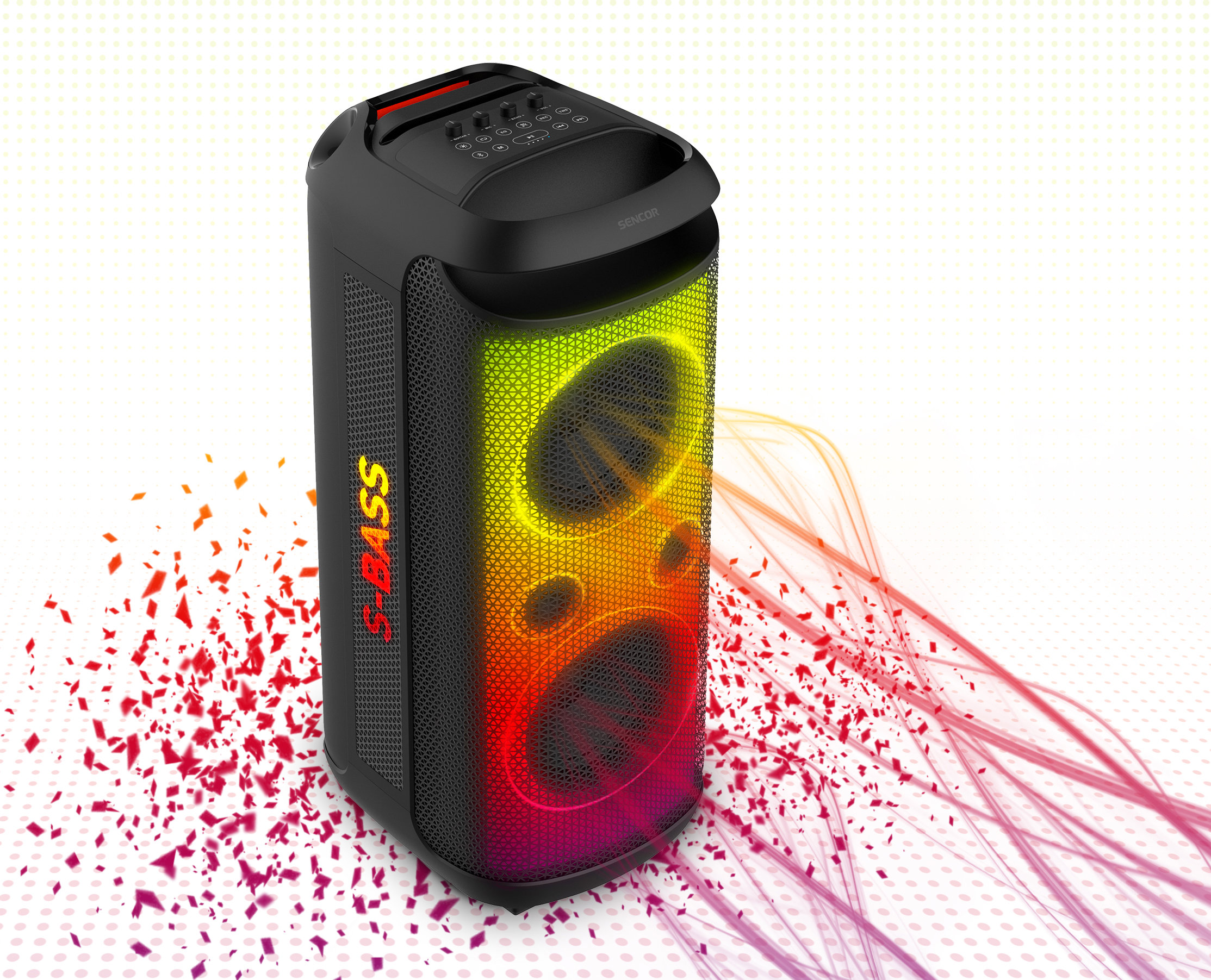 Bluetooth hangszóró Sencor PARTYCON BOOST