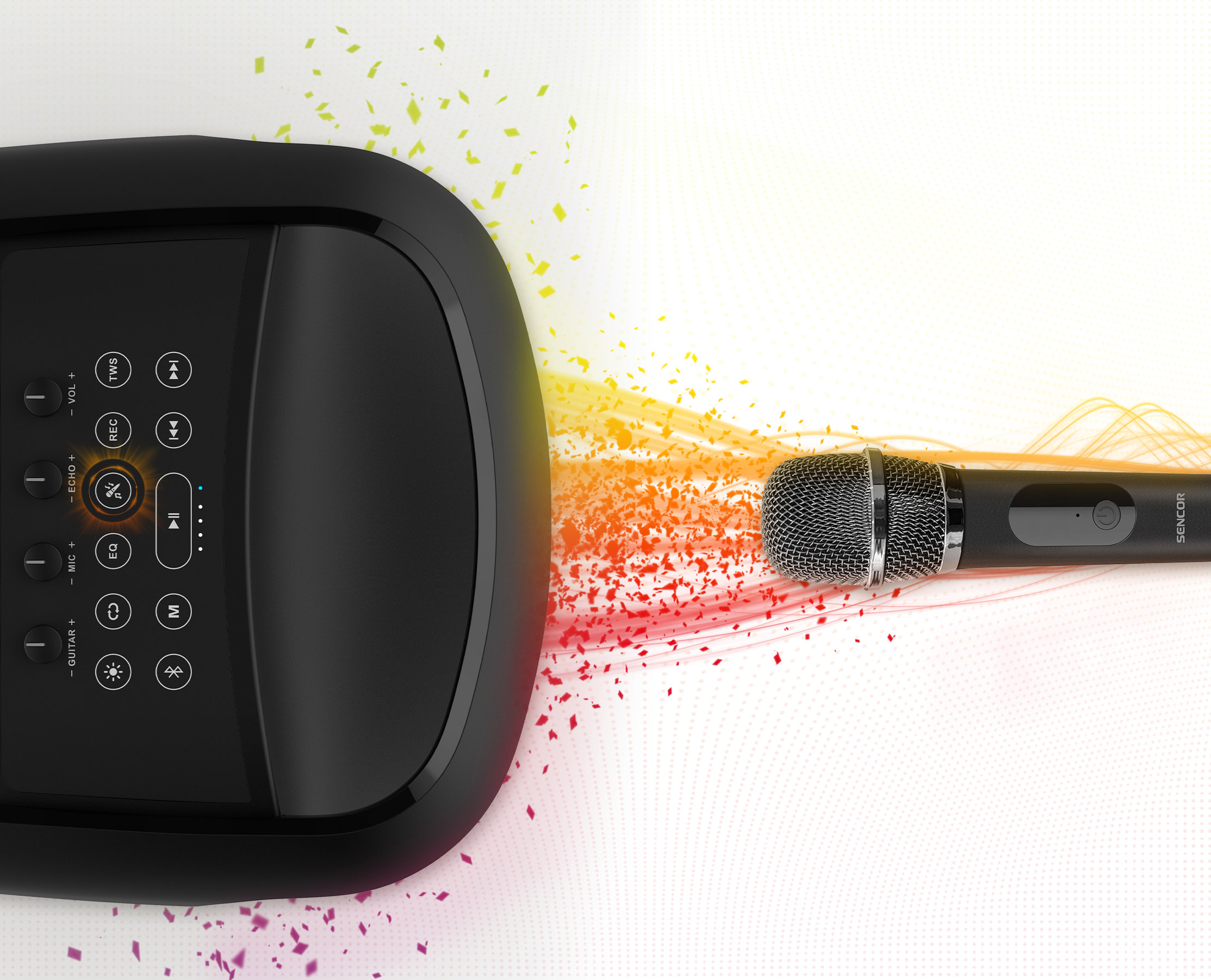 Bluetooth hangszóró Sencor PARTYCON BOOST