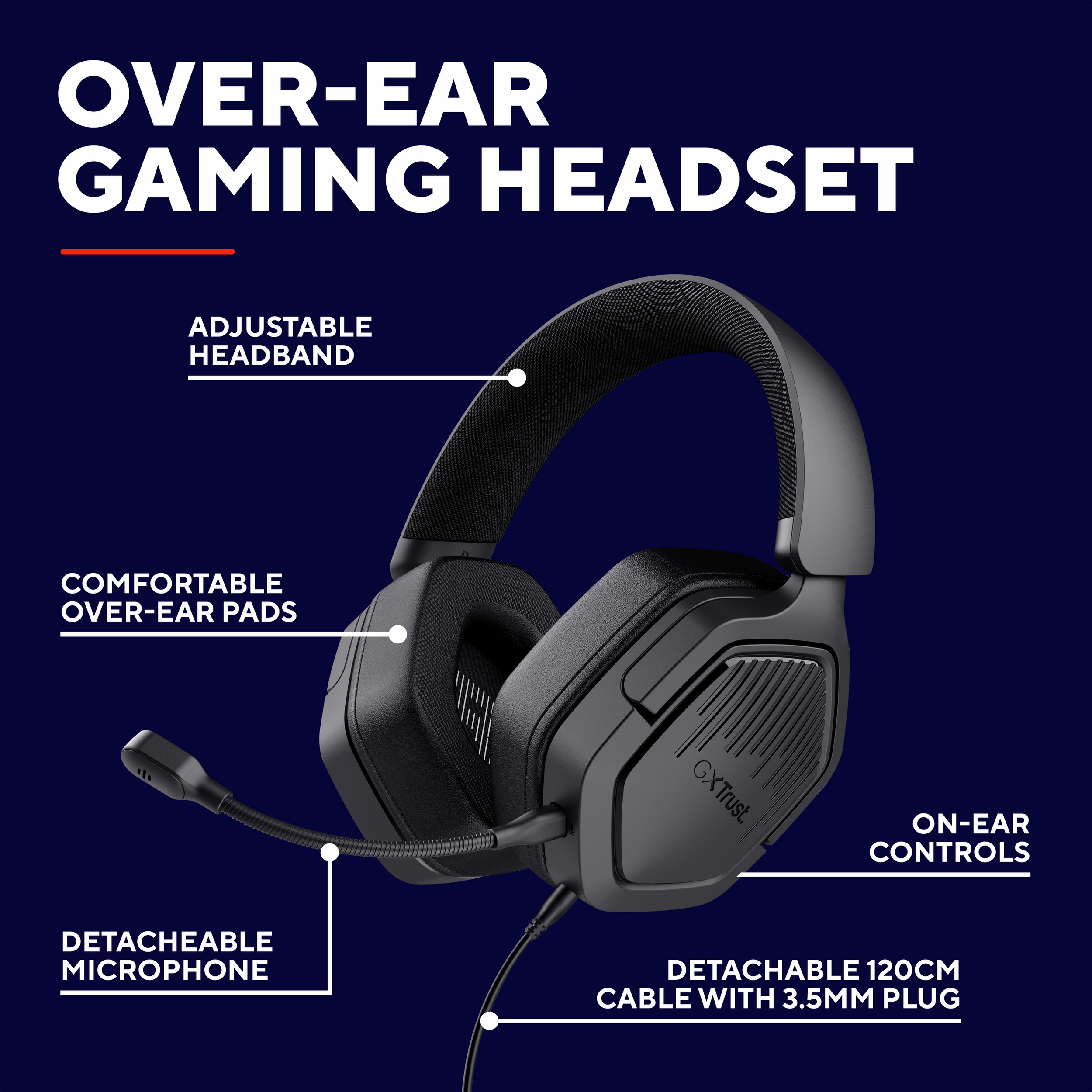 TRUST GXT492 Black