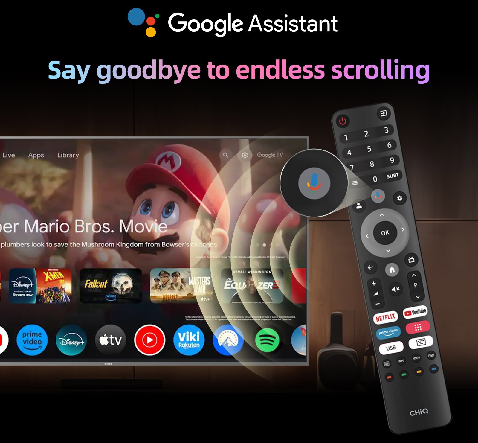 CHiQ U50QM9V Google TV