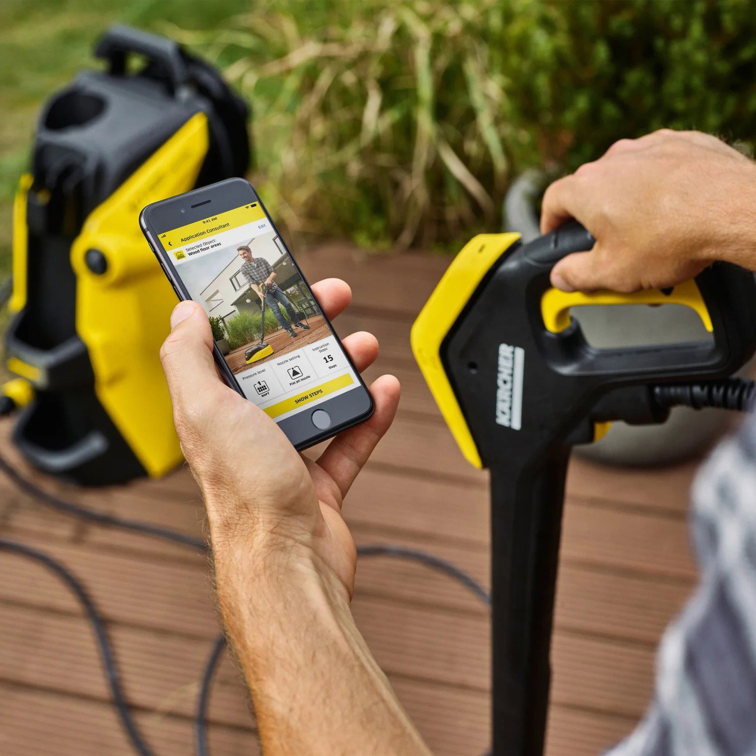 KÄRCHER K 5 Premium Smart Control Flex Home Magasnyomású mosó - mobilalkalmazás