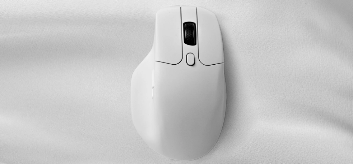 Keychron M6 Wireless Mouse - White gamer egér
