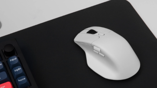 Keychron M6 Wireless Mouse - White gamer egér