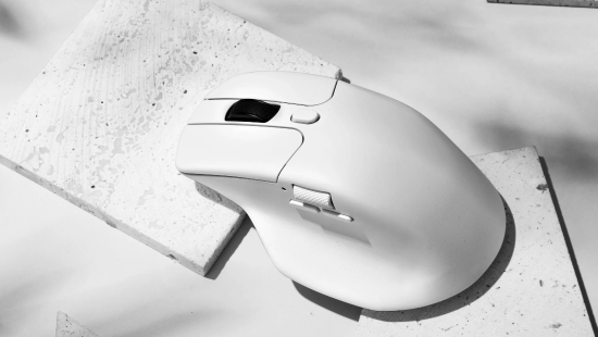 Keychron M6 Wireless Mouse - White gamer egér