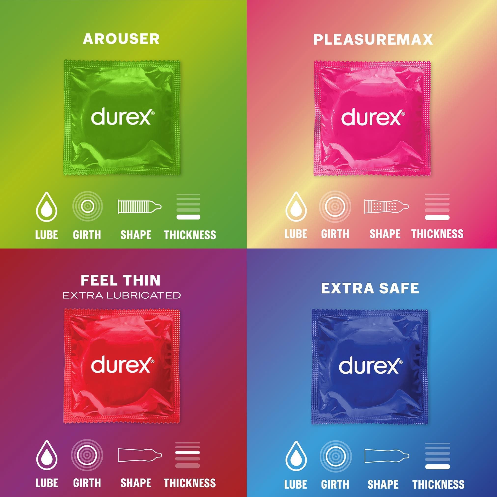 DUREX Surprise Me óvszer 40 db