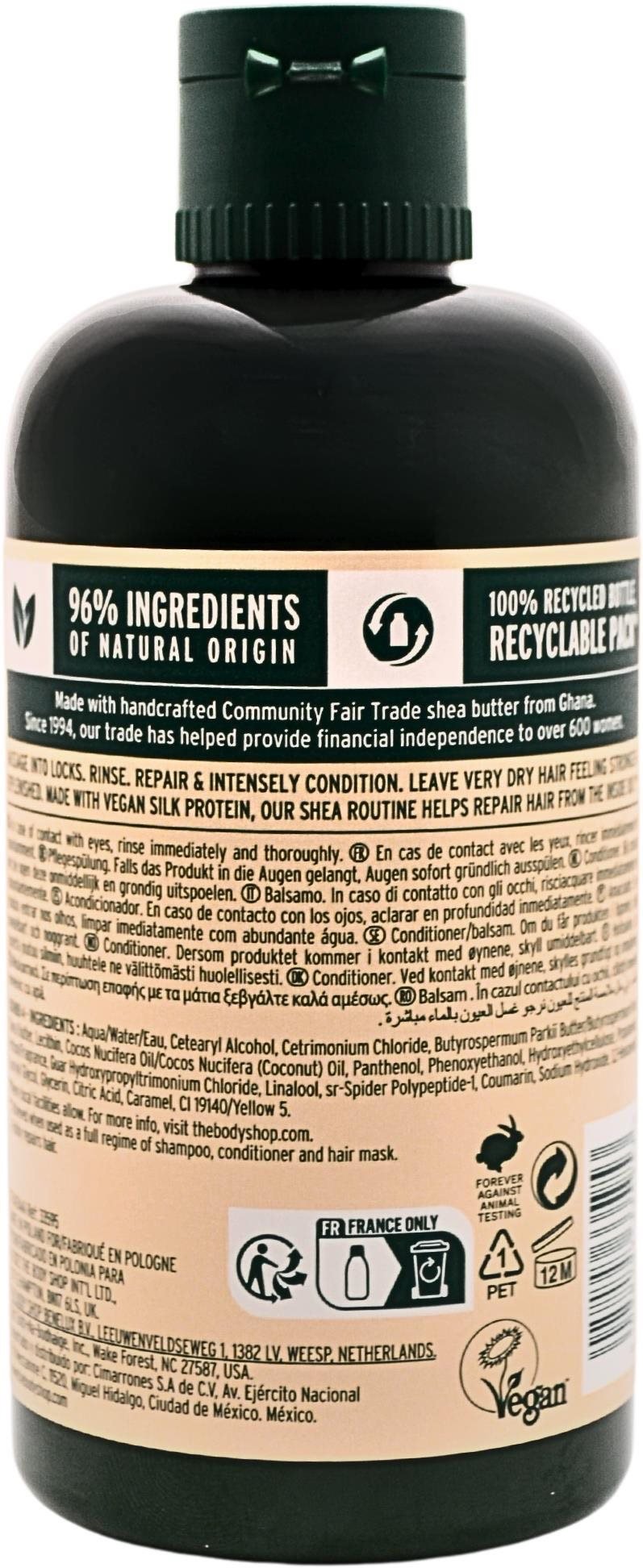 The Body Shop Kondicionáló száraz és törékeny hajra Shea 250 ml