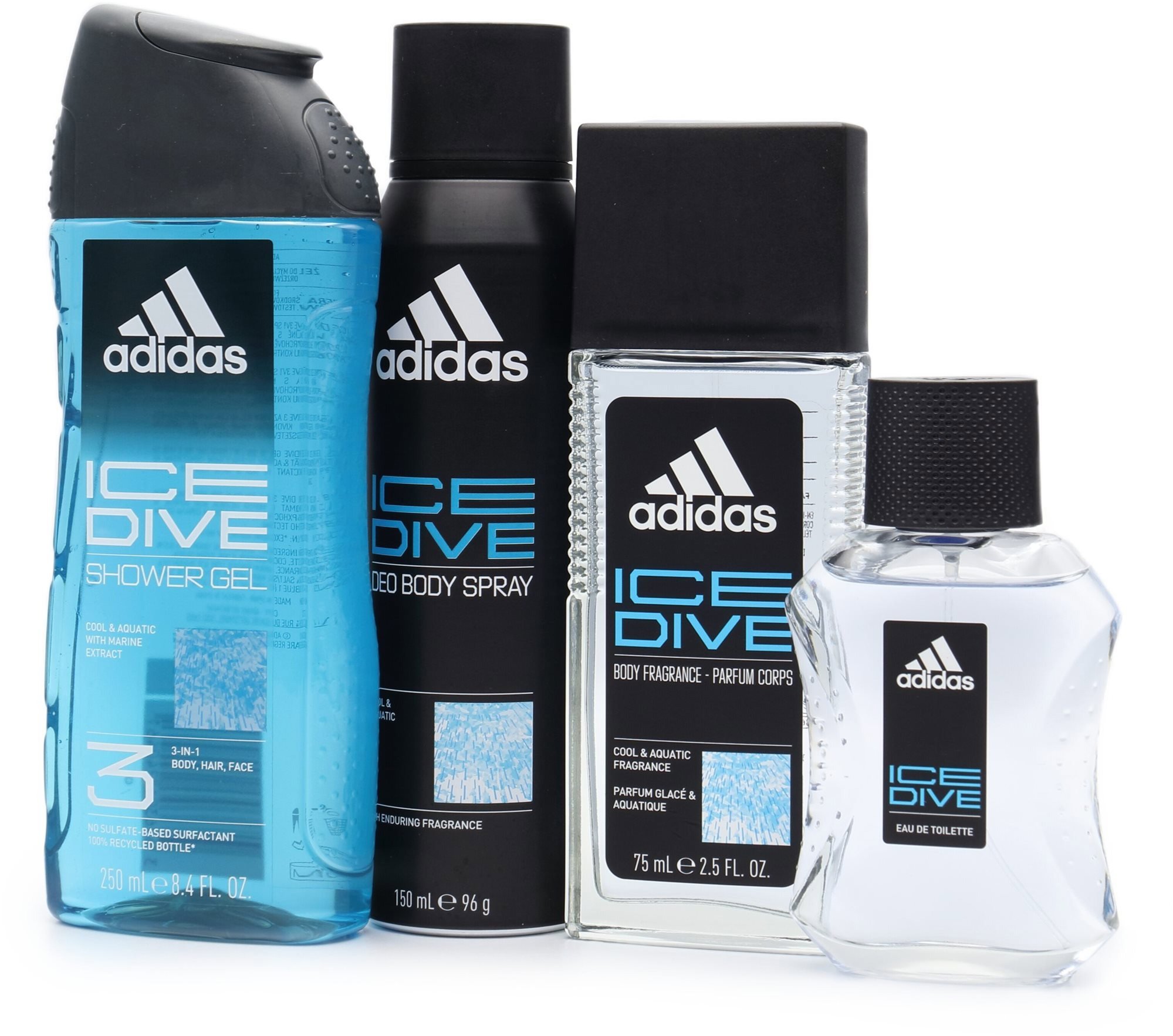 ADIDAS ICE DIVE EdT szett 525 ml