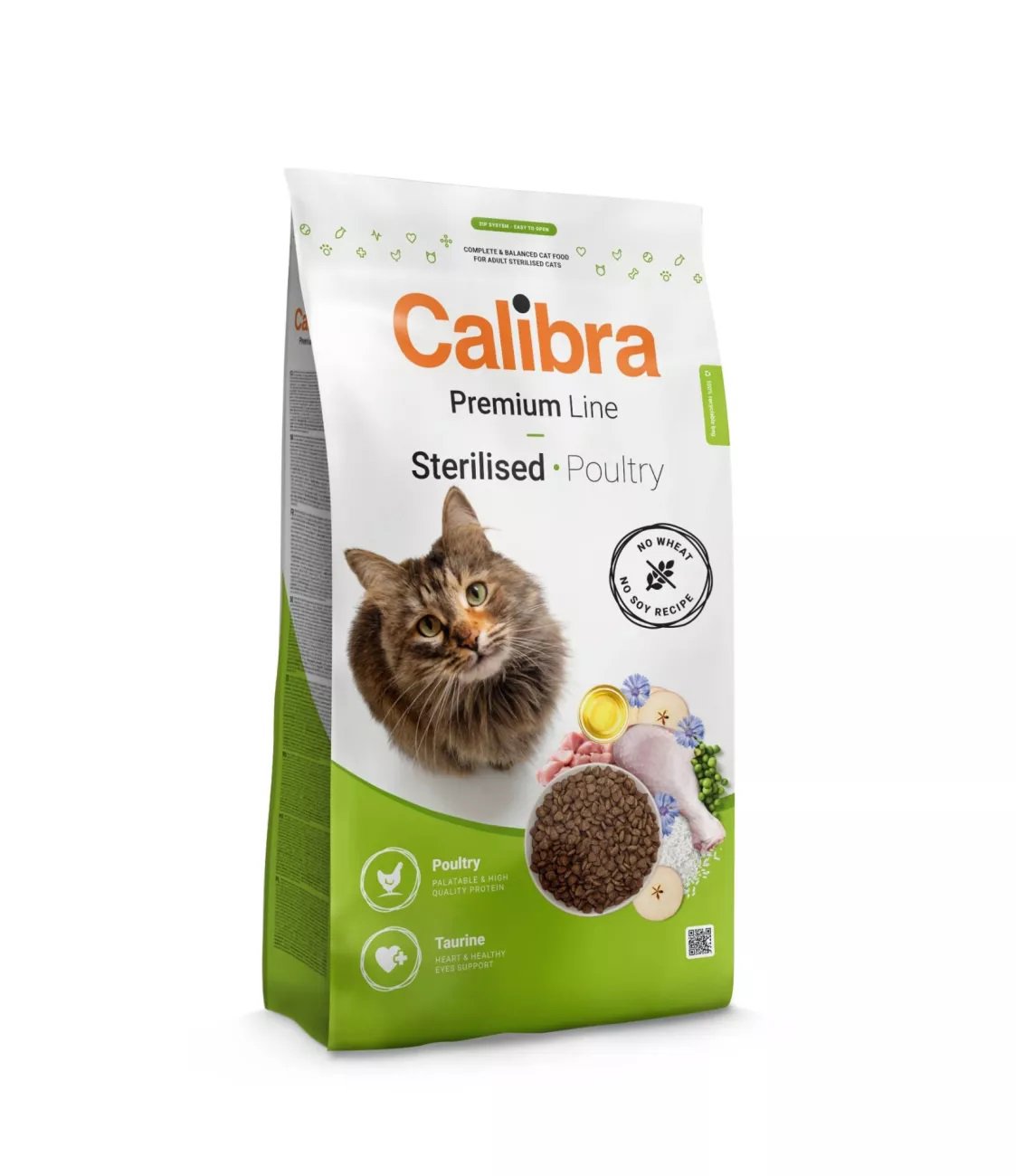 Calibra Cat Premium Line Sterilised Poultry macskatáp 10 kg