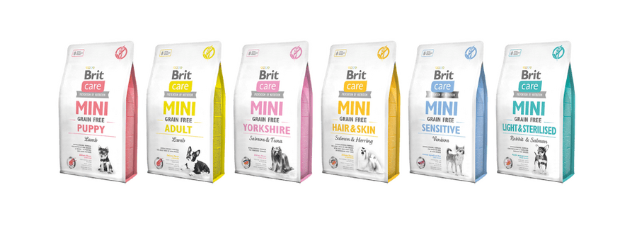 Kutyatáp Brit Care Mini Grain Free Adult Lamb 0,4 kg