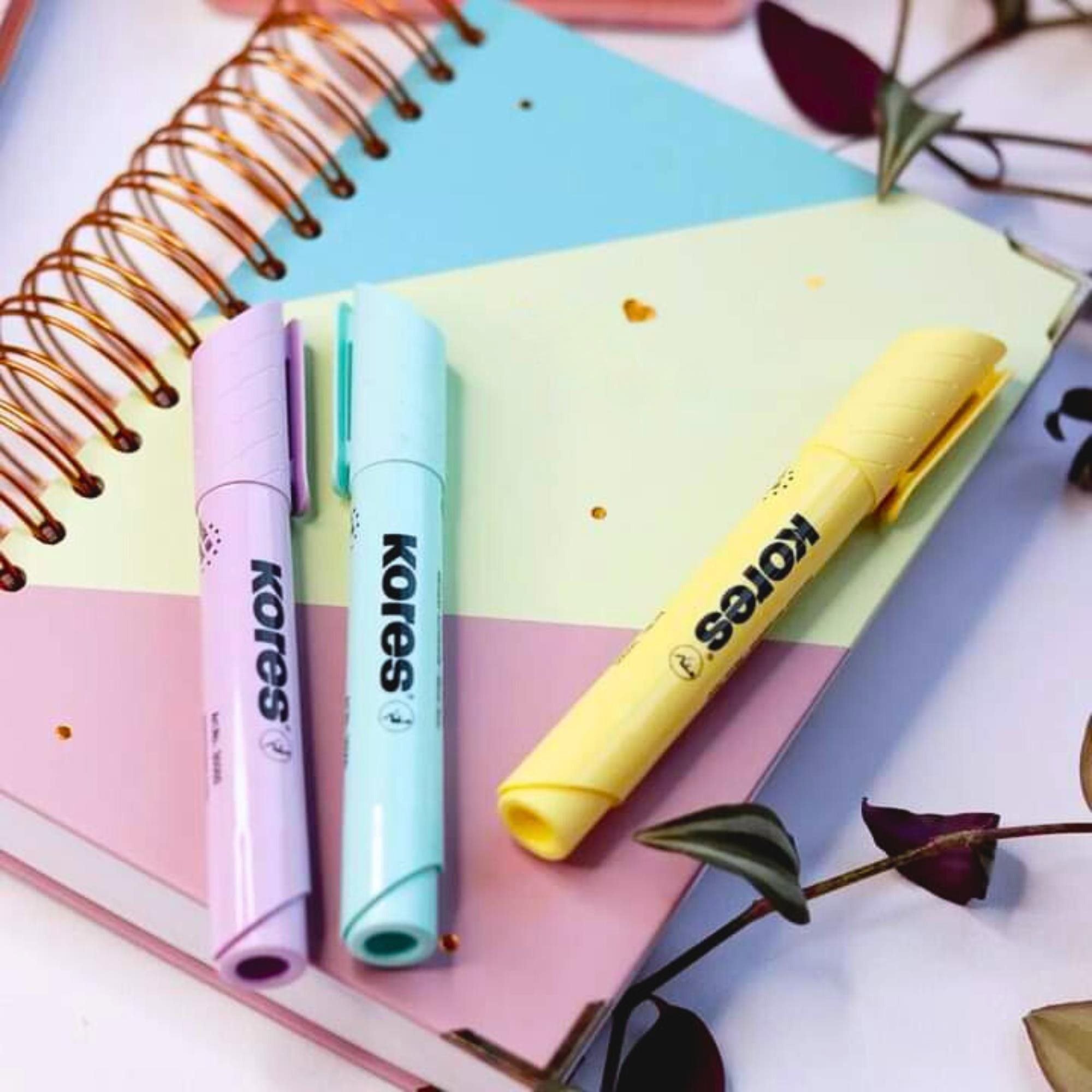KORES High Liner Plus Pastel LOLLIPOPZ szövegkiemelő készlet, 6 db