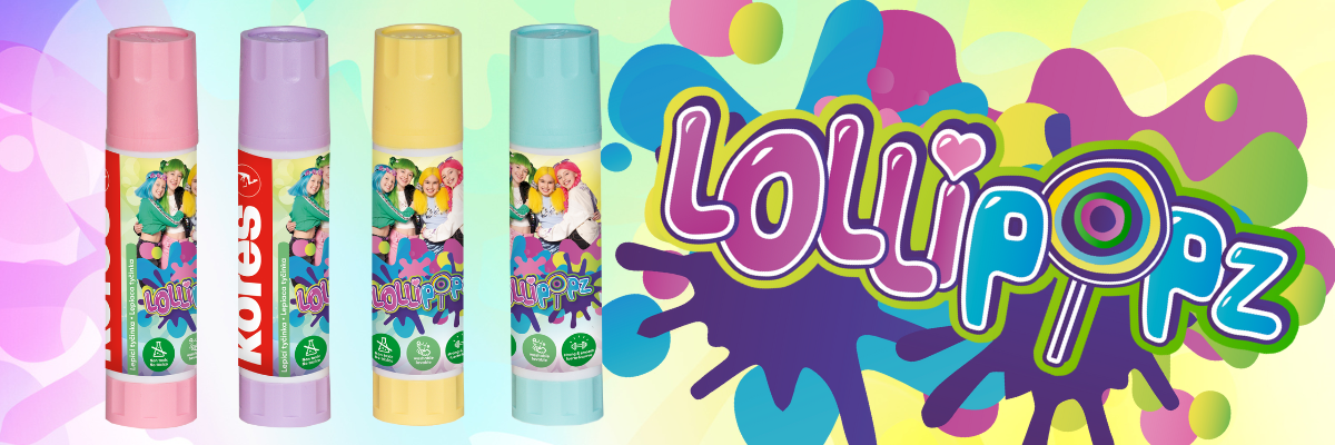 Kores Pastel Lollipopz 20 g ragasztóstift