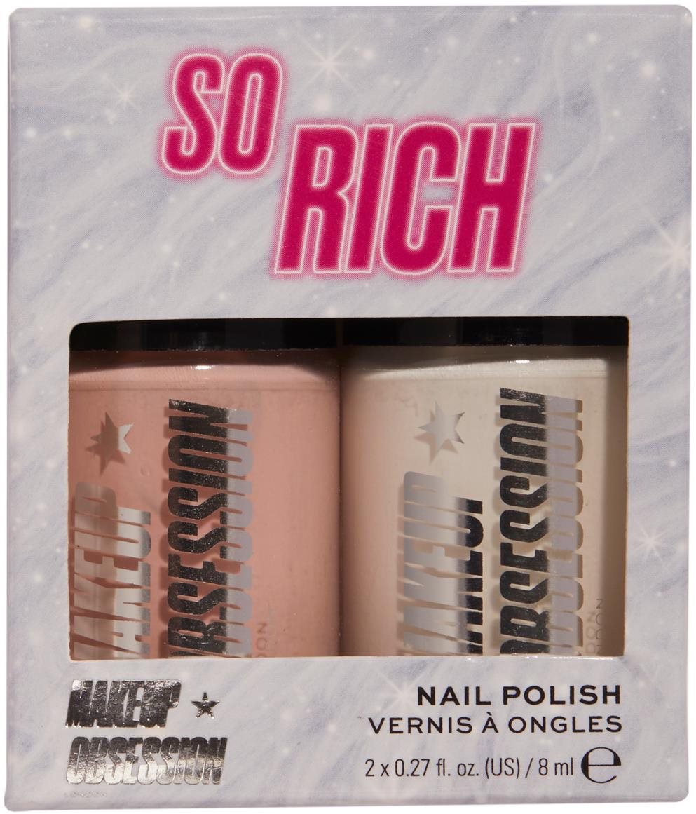 MAKEUP OBSESSION So Rich Nail Duo kozmetikai ajándékcsomag