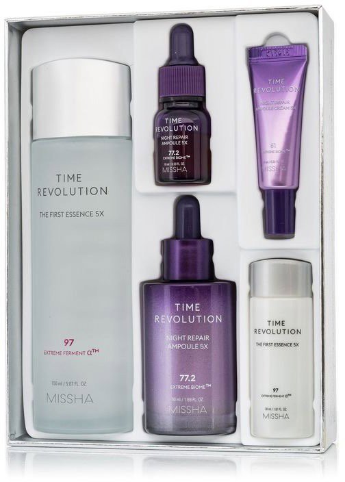 Kozmetikai ajándékkészlet MISSHA Time Revolution Best Seller Set 5X 250 ml