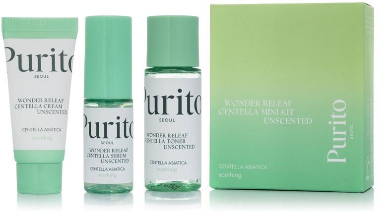 PURITO Wonder Releaf Centella illatmentes mini készlet 60 ml