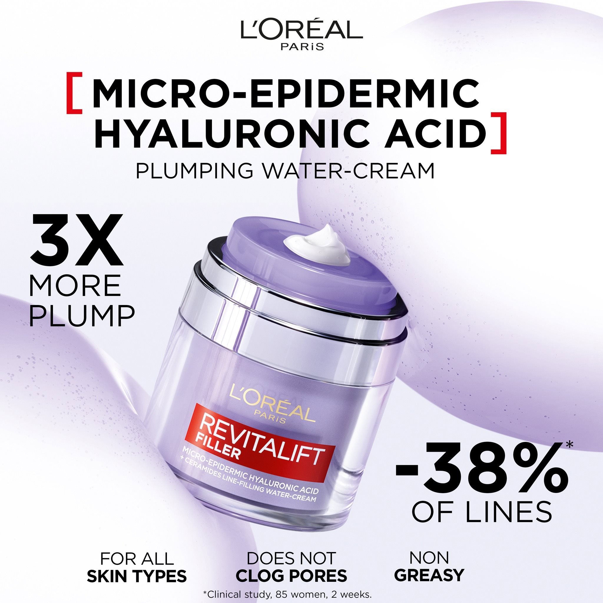 L'ORÉAL PARIS Revitalift Filler Pressed Cream arckrém 50 ml