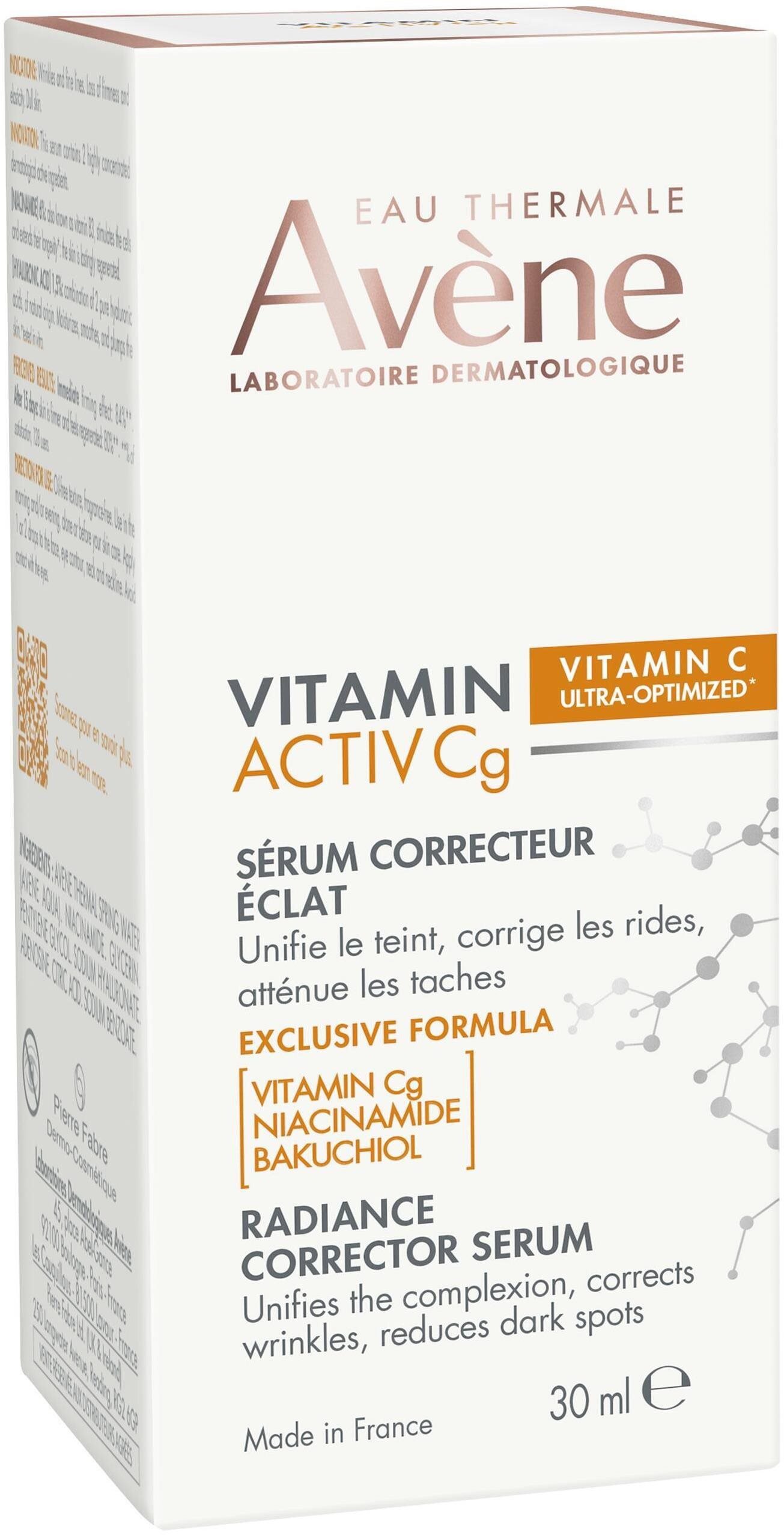AVENE Vitamin Activ Cg Korrekciós arcszérum 30 ml