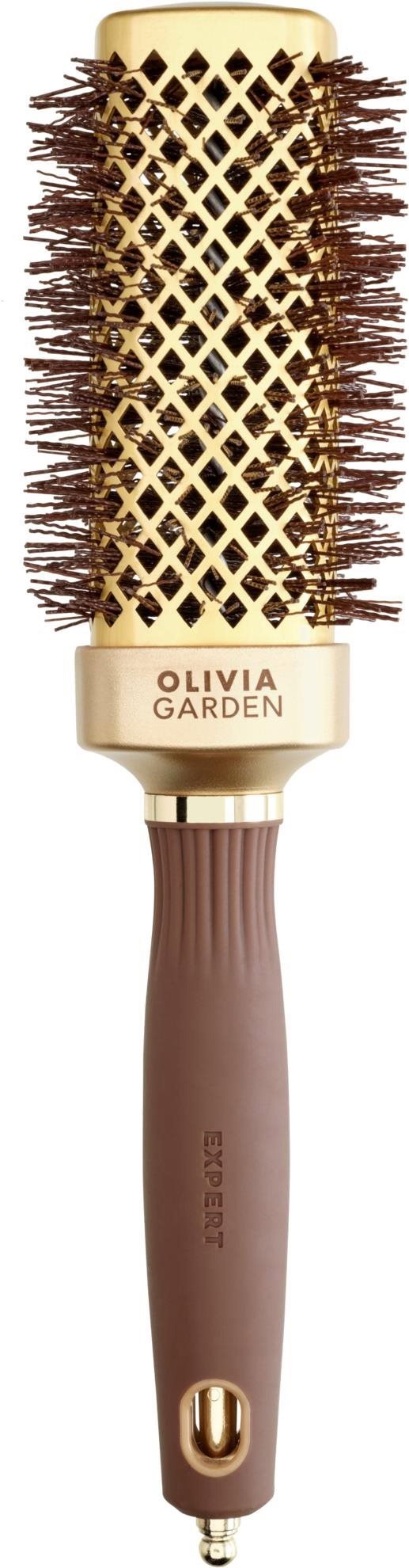 OLIVIA GARDEN Expert Straight Gold&Brown 40 mm hajkefe