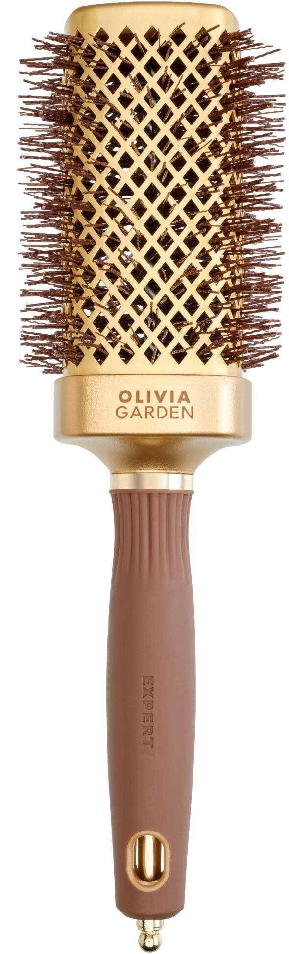 OLIVIA GARDEN Expert Straight Gold&Brown 50 mm hajkefe