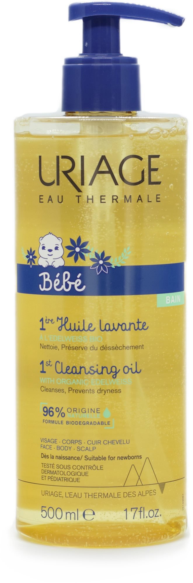 Uriage Bébé 1st Cleansing Oil masszázsolaj