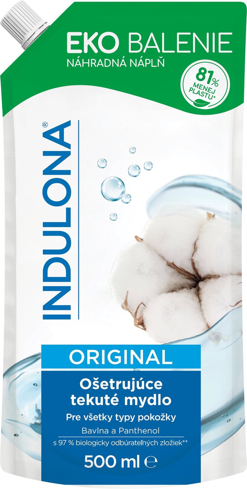 INDULONA Original folyékony szappan utántöltő 500 ml