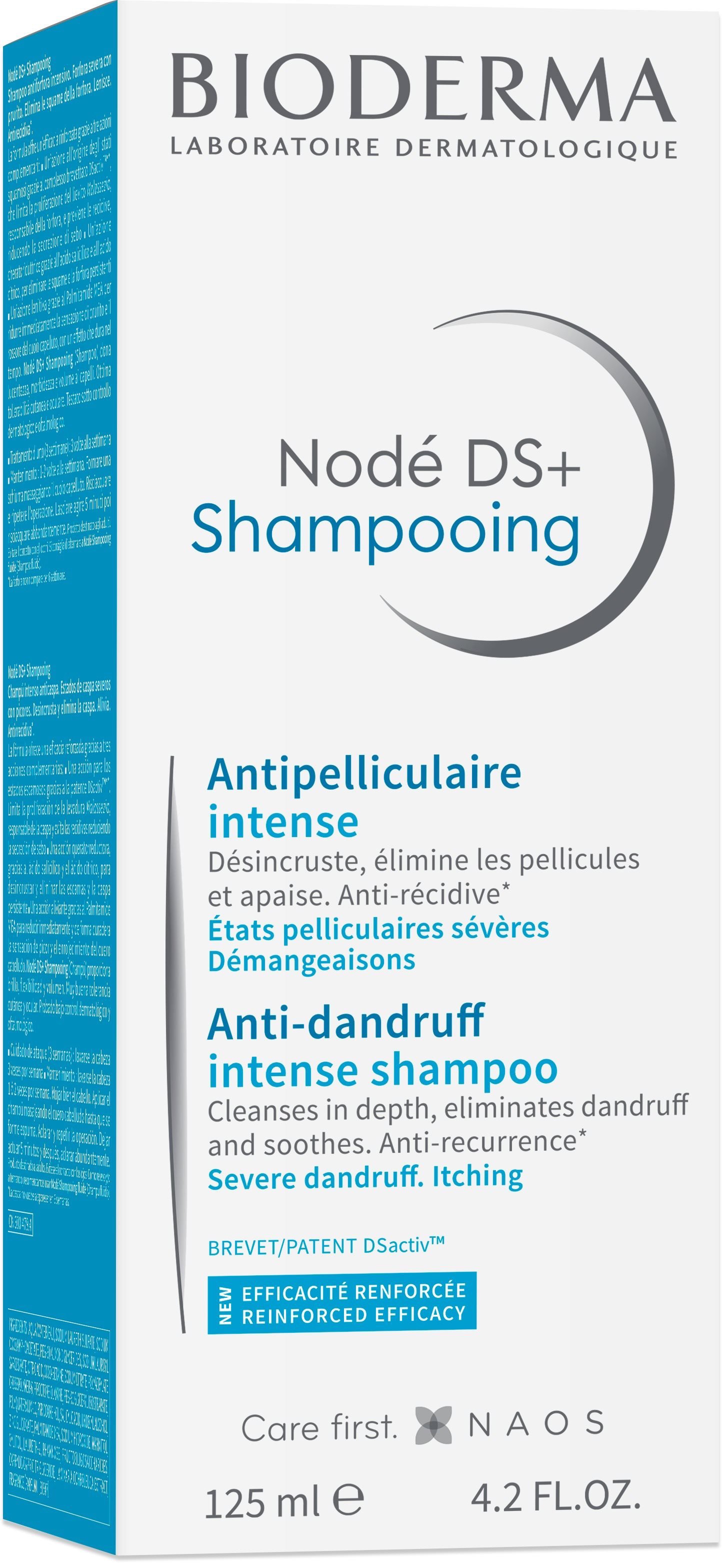 BIODERMA Nodé DS+ Sampon 125 ml