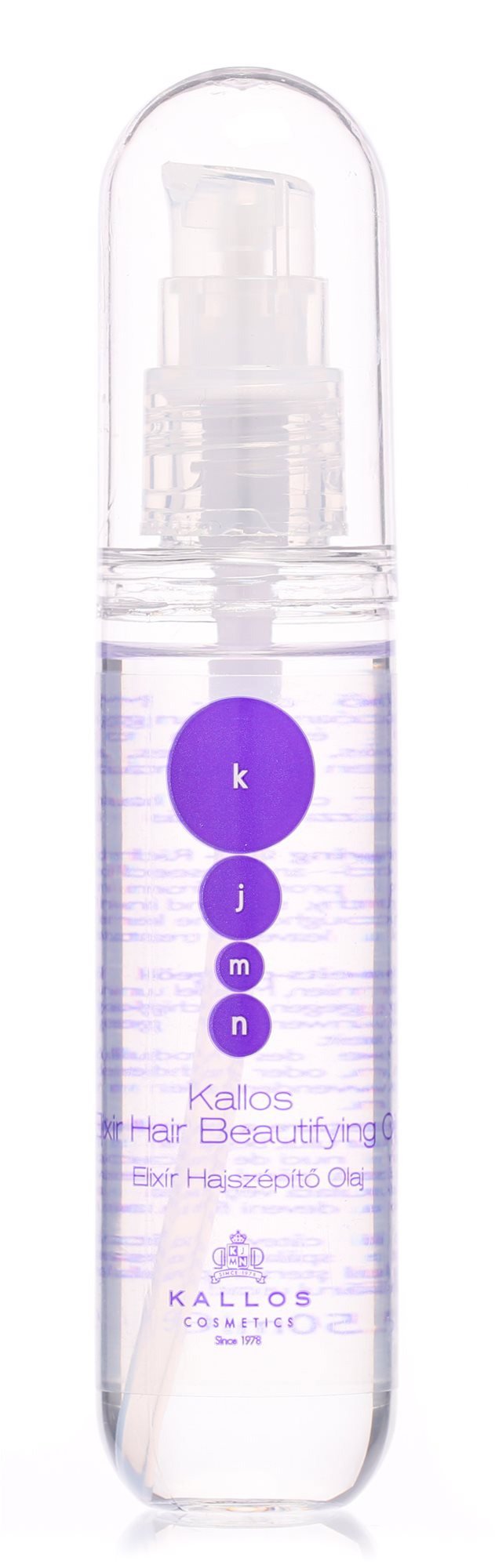 KALLOS KJMN Elixir Hair Beautifying Oil 50 ml hajolaj